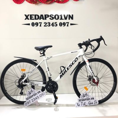Xe đạp Nam Khung Nhôm Tay cong MILESCO
