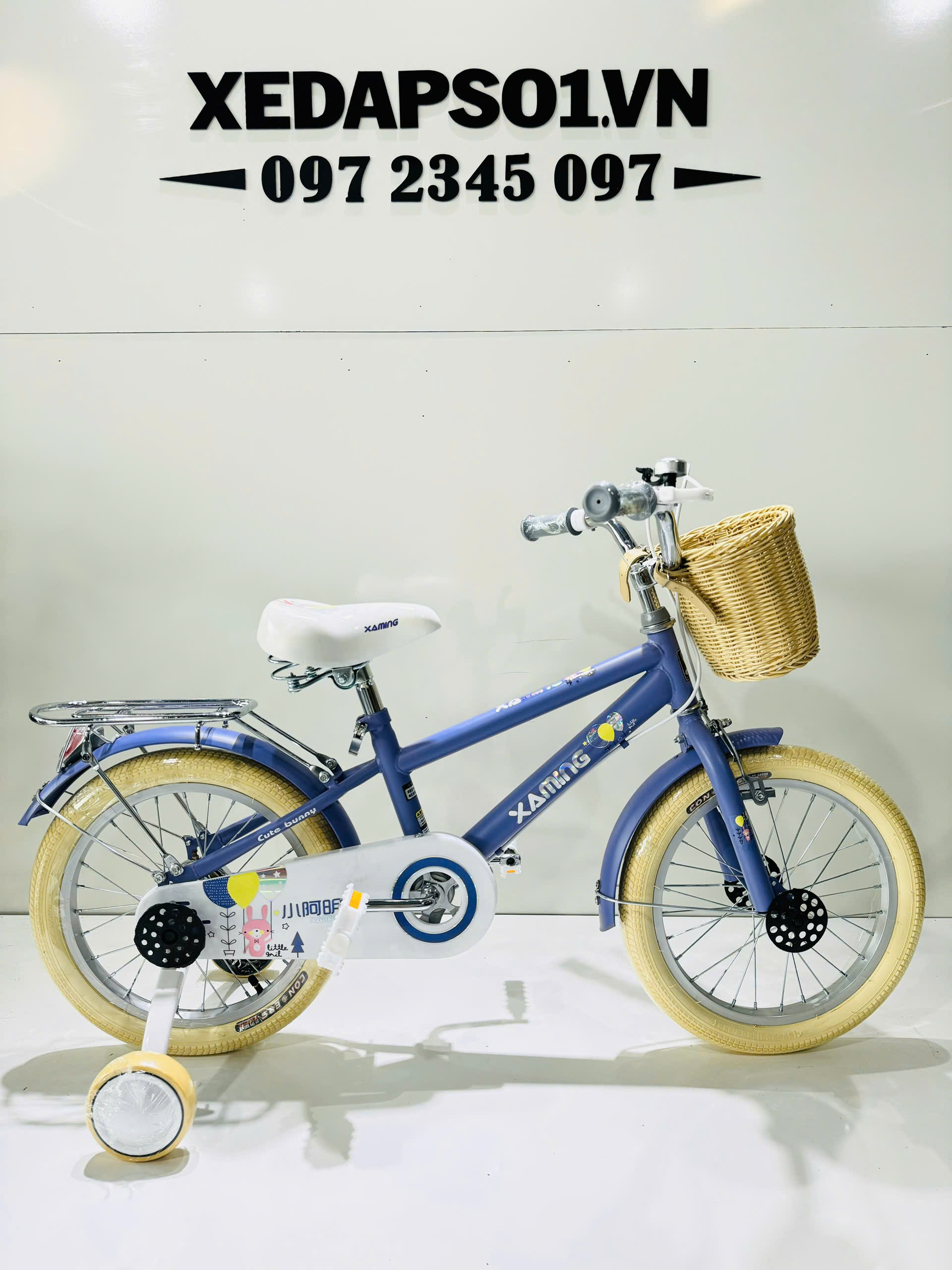 Xe đạp trẻ em XAMING THỏ một dóng
