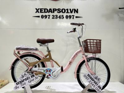 Xe đạp trẻ em Nữ Thống Nhất PUPPY