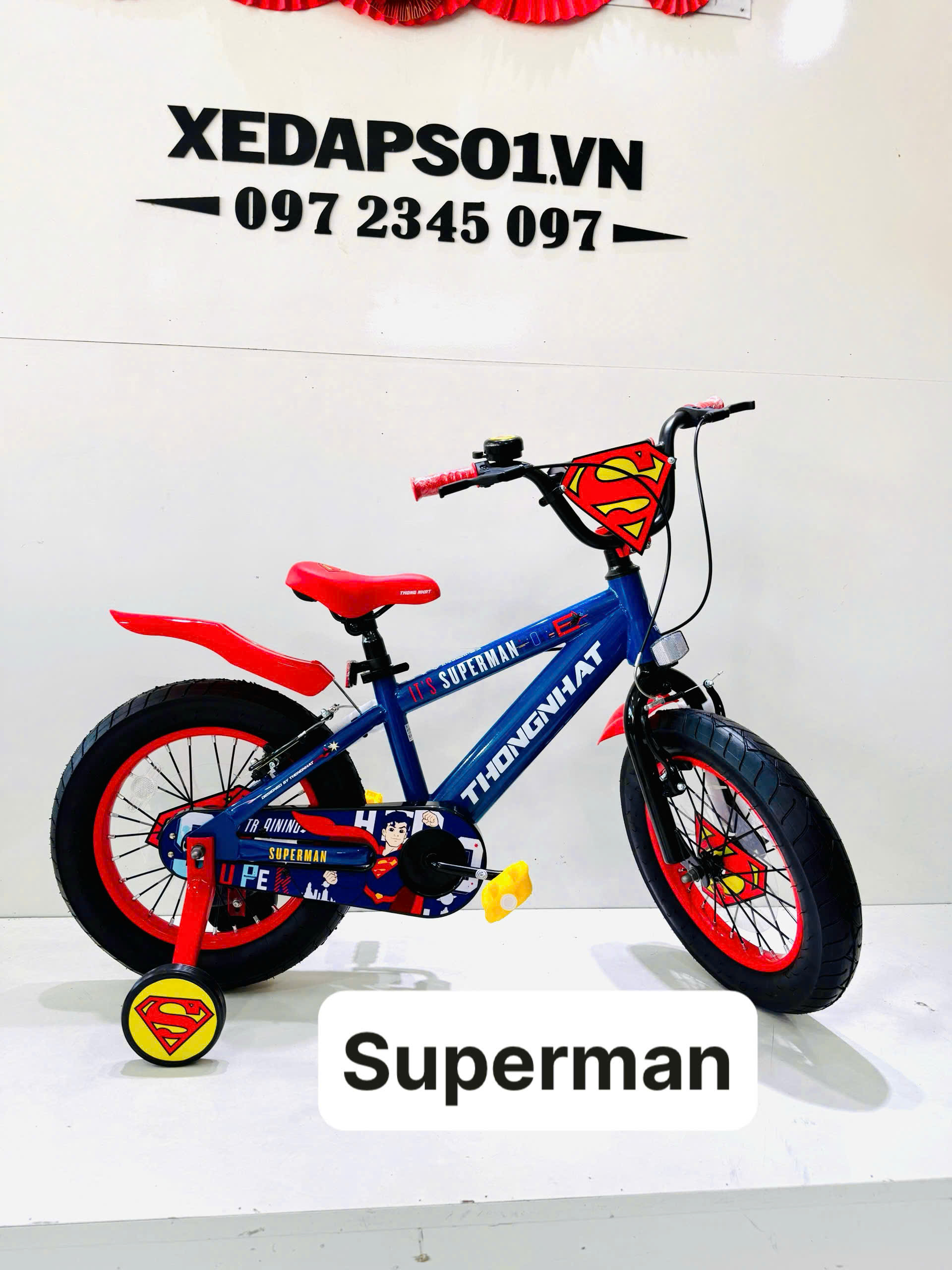 Xe đạp trẻ em Thống Nhất SUPER MAN