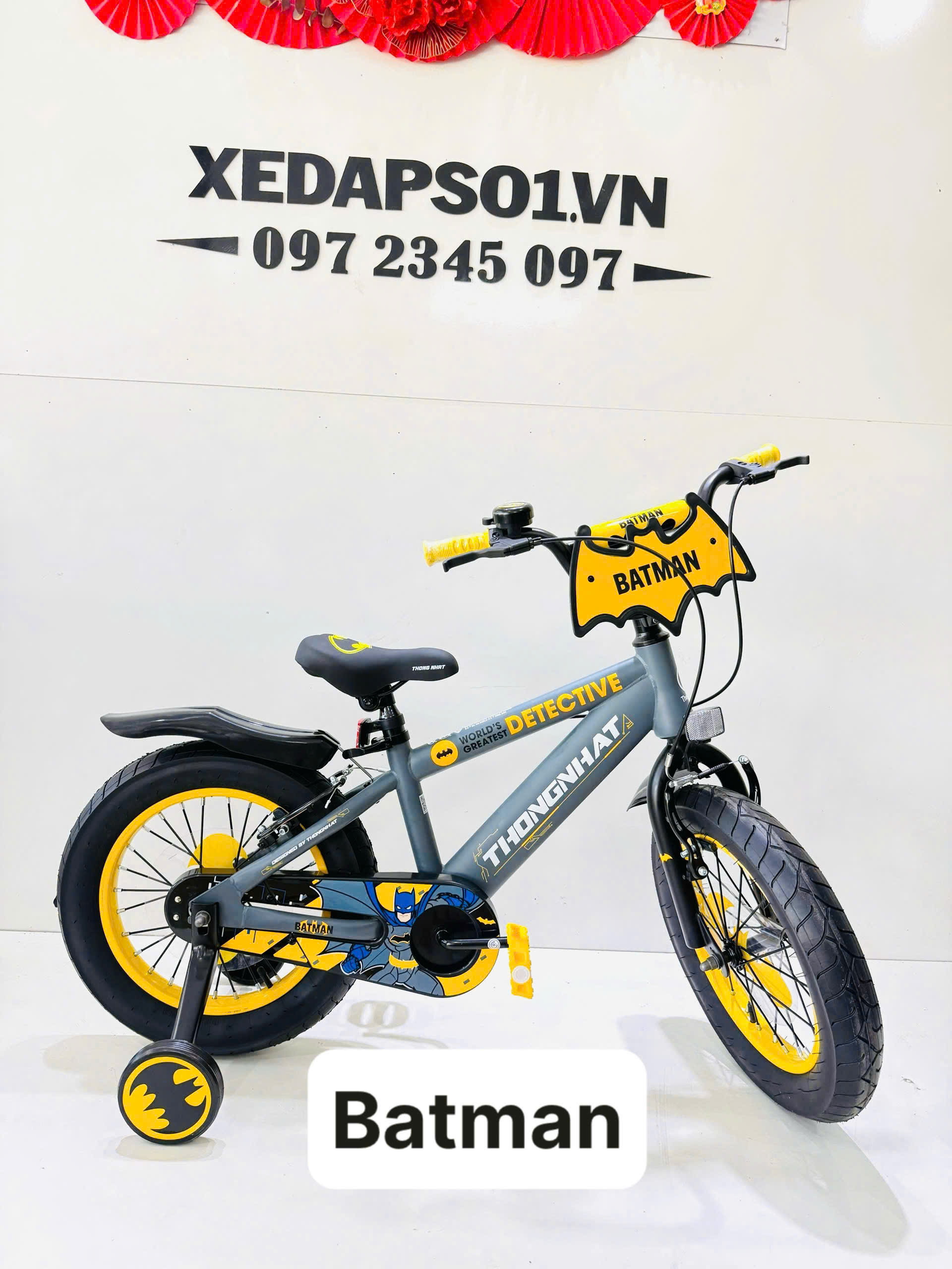 Xe đạp trẻ em Thống Nhất TE BATMAN